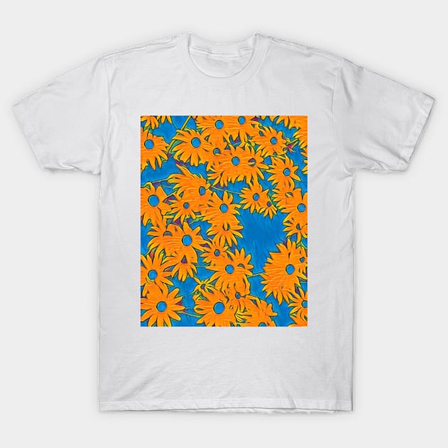 Daisies T-Shirt by BeatyinChaos